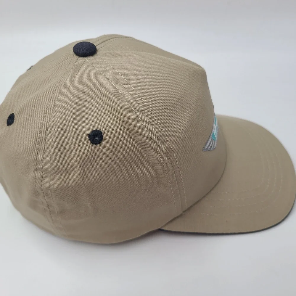 Vintage Ford Thunderbird Hat Snapback Yupoong Beige Blue Red Logo Casual Men
